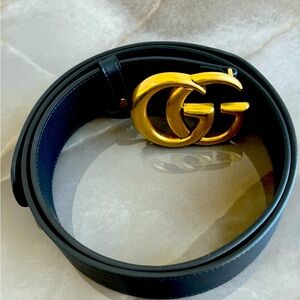 Gucci Belt, Size 100 - Worn once and has been secure in belt bag in closet.